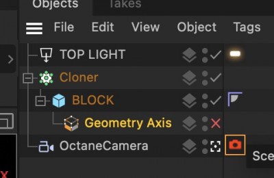 Geometry Axis Scene Node Deformer