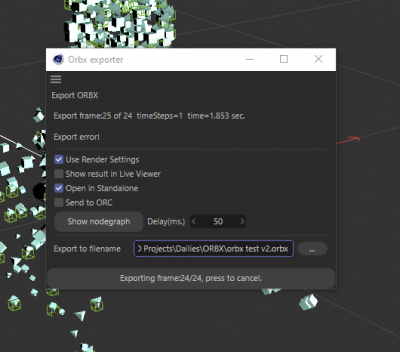 octane c4d orbx export error.png