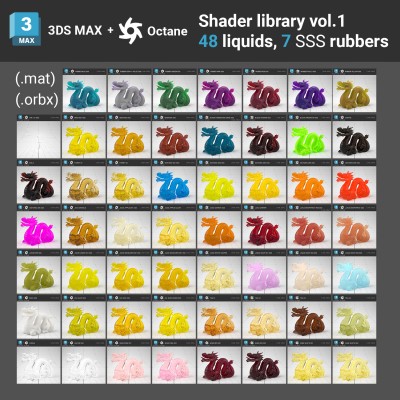 3DS MAX OCTANE RENDER LIBRARY