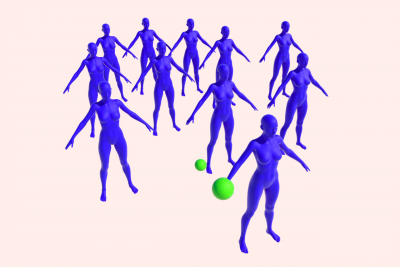 Octane viewport - sphere only positioned correctly for the original (non-instanced) figure.