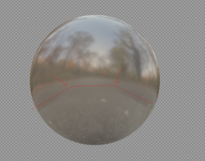 here you can see the plane in this ball