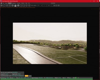 .orbx files loaded correctly on liveview window