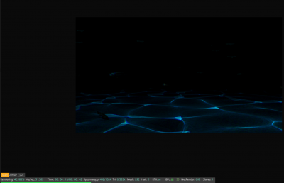 scene is looking correct at 432 samples.