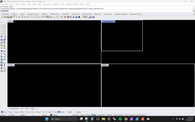 rhino viewports not refreshing after opening a second file