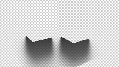 alpha channel as it appears when matted with AOV
