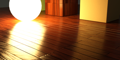 pathtracing, 1 emitter, 1000 samples a few minutes