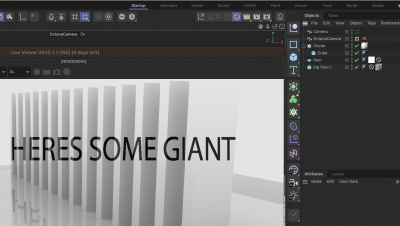 test scene