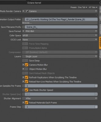 PNG export settings