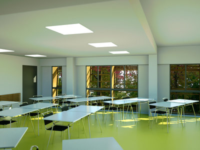 a classroom