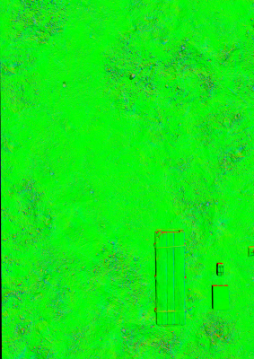 normal and displacment have the same chaos texture tile and coverage size