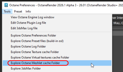 Octane Preferences - Explore Meshlet cache Folder.png