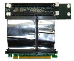 PCIex16 to PCIex12 dual splitter (but with PCIex8 bandwidth)
