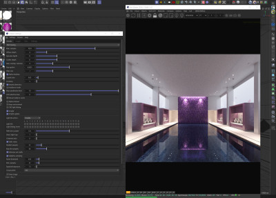 Render Settings window opened before Live-view and rendering causes no error in this scene