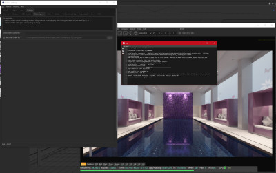 Scene with no OCIO files loaded gives me error as I open Render Settings Window