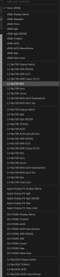 LV profile selector